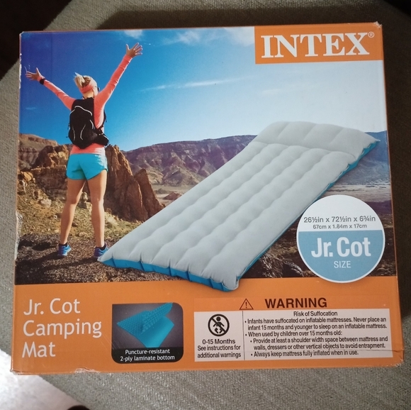 Intex Jr cot camping mat NEW in box - Picture 1 of 3